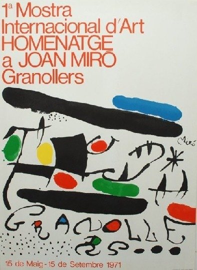Joan Miro (1893-1983) (after) - 8  x Affiches lithographiques #1.0