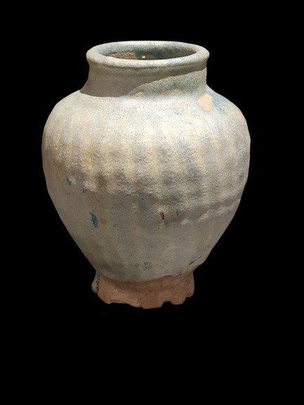 伊斯蘭 陶瓷 罐子 - 13 cm #3.2