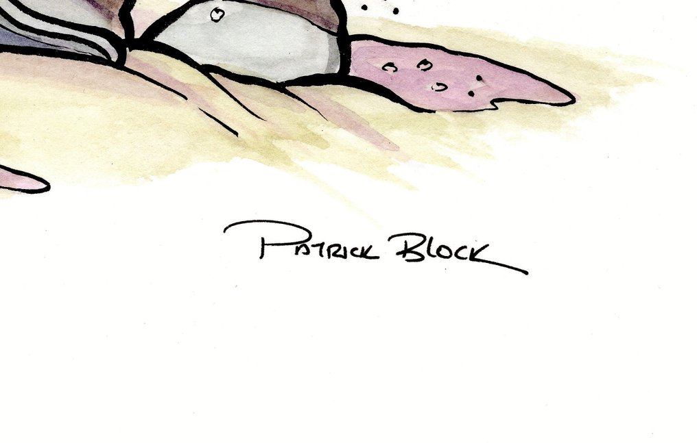 Disney/Star Wars signed print xx/200 - 'Daisy Rey' by Patrick Block - 30 x 42 cm - 1 Offset art print - 2019 #2.1