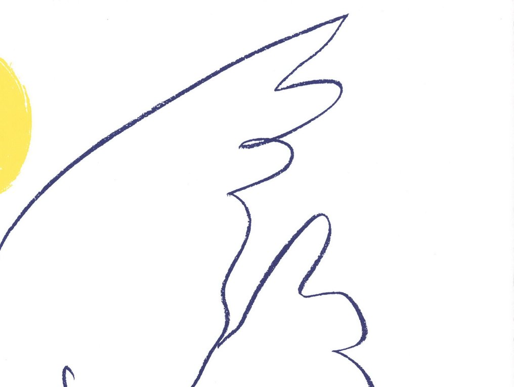 Pablo Picasso (1881-1973), (d'après) - Colombe de l'avenir #2.1