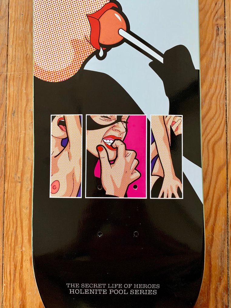 Greg Guillemin (1967) - Cat Secret Heroes Skateboard #2.1