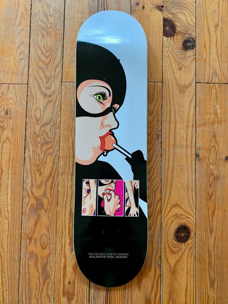 Greg Guillemin (1967) - Cat Secret Heroes Skateboard #4.3
