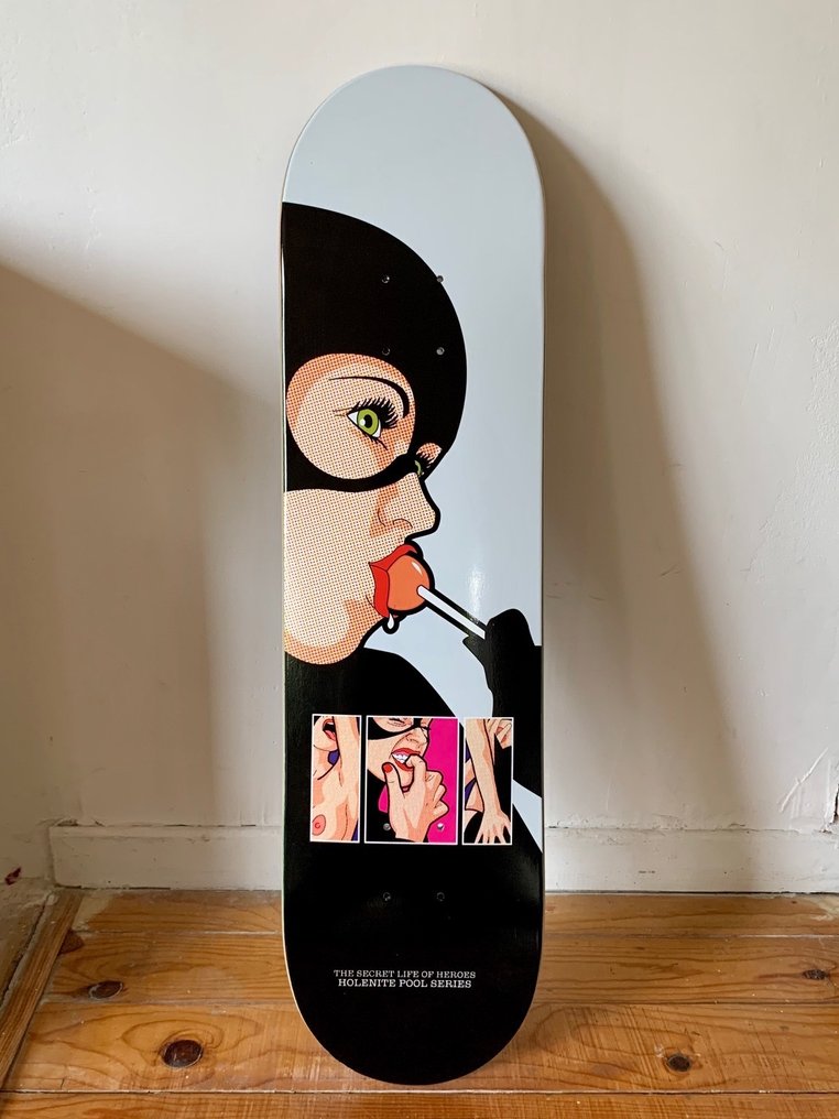 Greg Guillemin (1967) - Cat Secret Heroes Skateboard #1.0