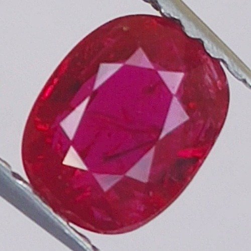 1 pcs  Red Ruby  - 0.95 ct - Antwerp Laboratory for Gemstone Testing (ALGT) - NO HEAT #1.0