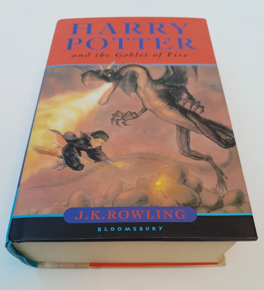 JK Rowling (two famous printing errors) - 1st Edition UK Harry Potter and the Goblet of Fire - 2000 #3.2