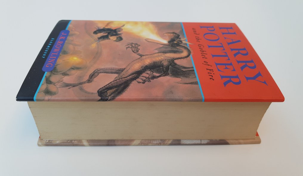 JK Rowling (two famous printing errors) - 1st Edition UK Harry Potter and the Goblet of Fire - 2000 #2.1