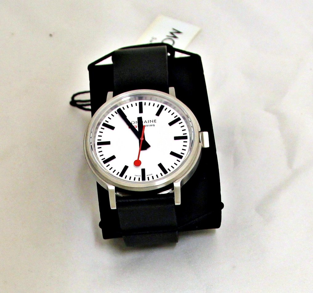 Mondaine stop2go Bahnhofsuhr Herrenuhr 41mm stop2go No Reserve Price A512.30358.16SBB Men 2011 present auction online Catawiki