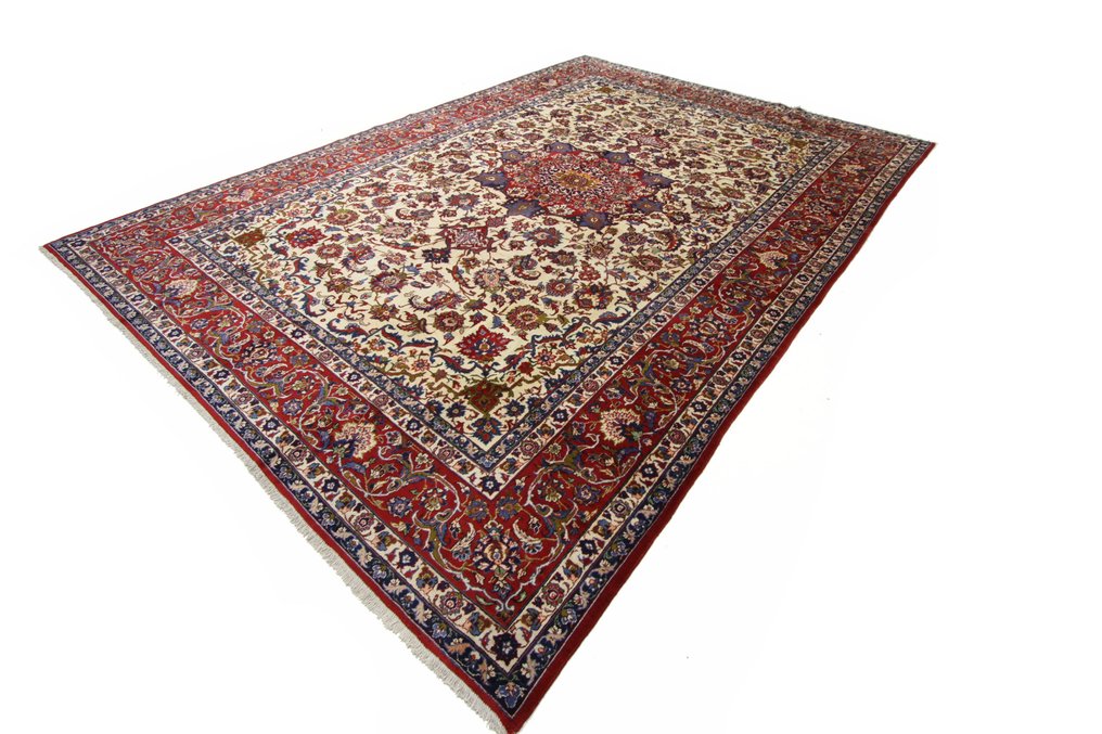 伊斯法罕古董 - 小地毯 - 438 cm - 310 cm #1.1