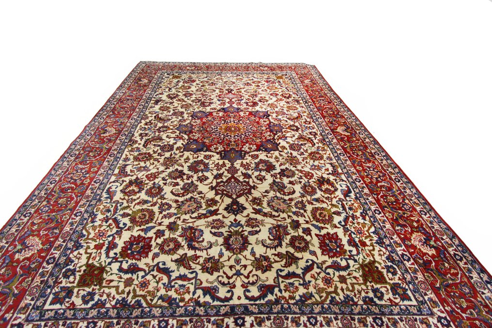 伊斯法罕古董 - 小地毯 - 438 cm - 310 cm #2.2