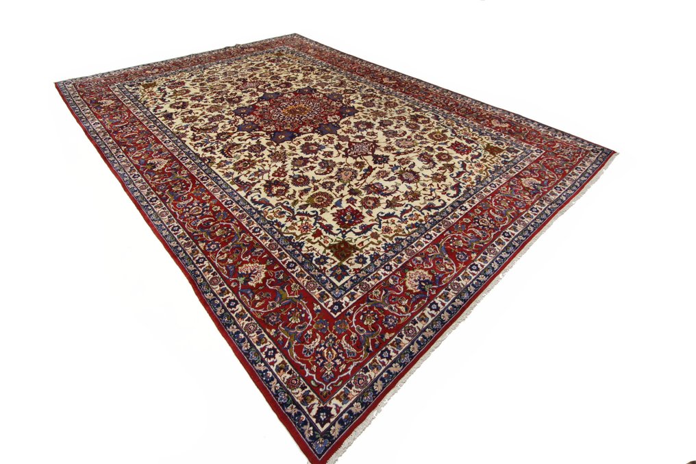 伊斯法罕古董 - 小地毯 - 438 cm - 310 cm #2.1