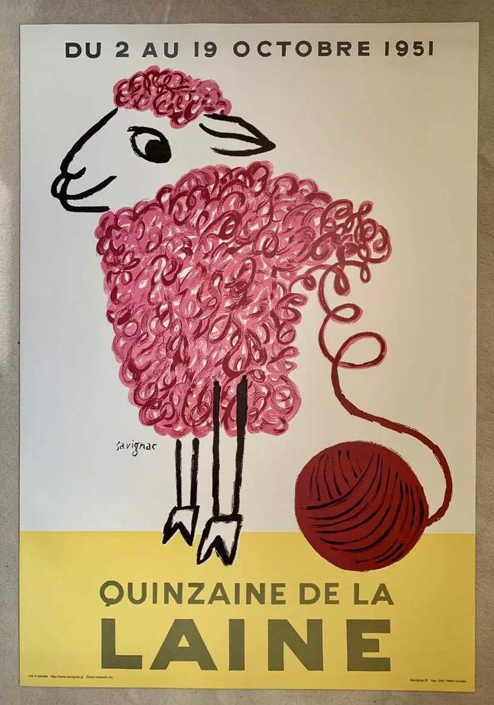 Raymond Savignac - Quinzaine de la laine (réédition) #1.1