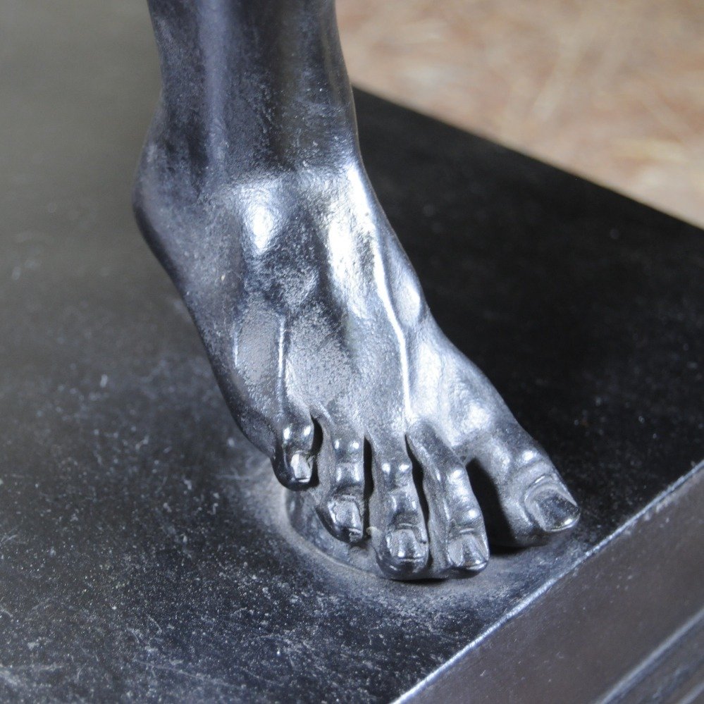 雕塑, Fauno FANZANTE - 75 cm - 铜绿青铜 #4.3