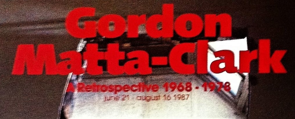 Anonymous - Gordon Matta-Clark 1978 #2.1