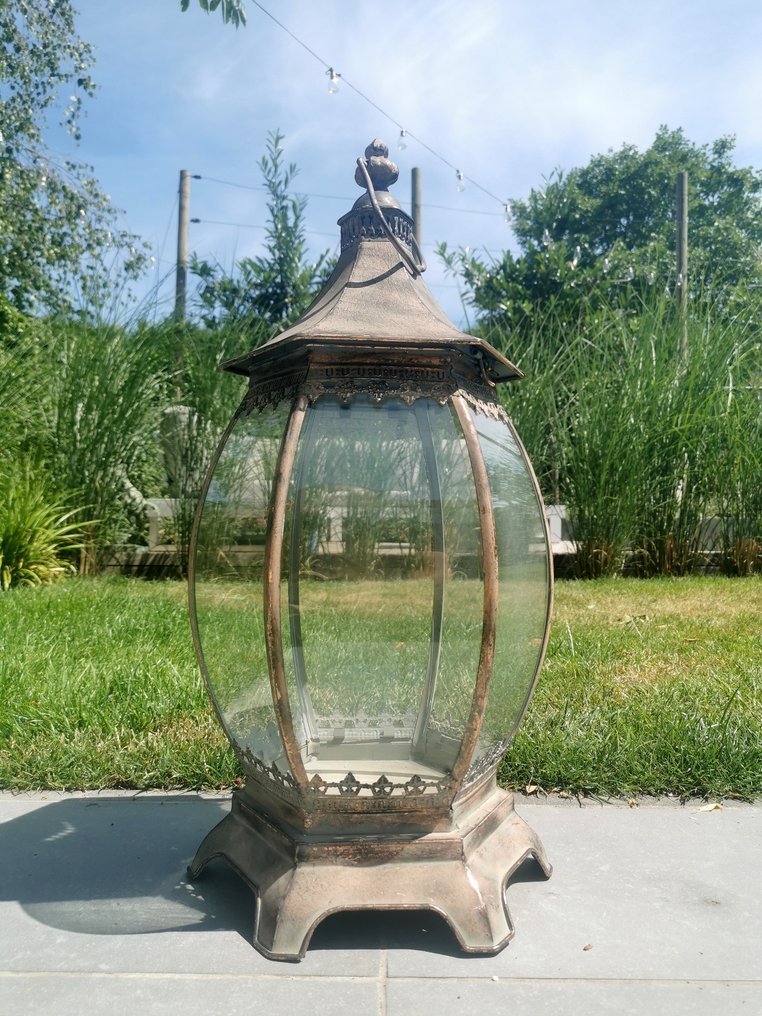 燈籠 - 玻璃, 金屬, 鐵 - Japandi 风格 #3.2