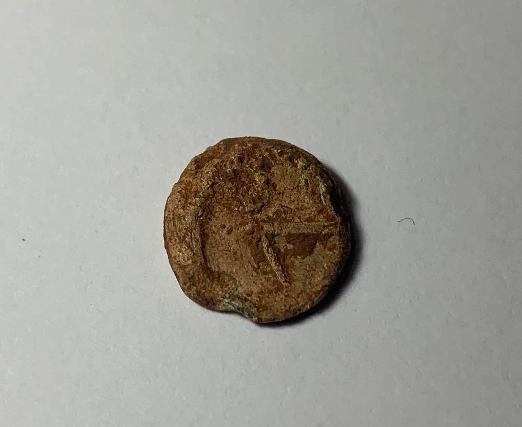 Hispania, Baesuri. 铅 Quadrans,  120-20 a.C. #2.1