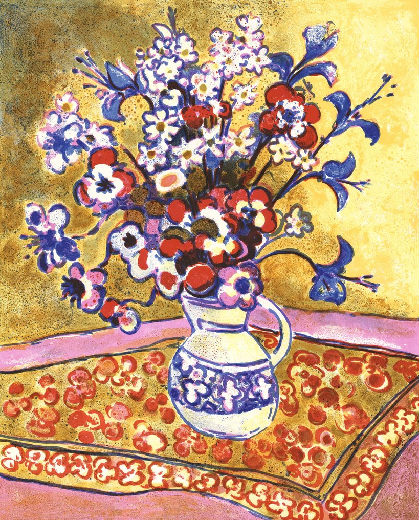 Gérard Vieillevie (1939-1992) - Bouquet champêtre #1.0