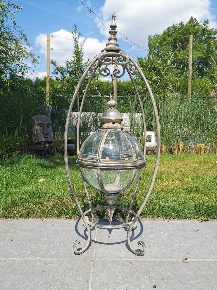 Lantern - Glass, Iron, Metal #4.3
