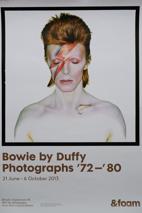 exhibition poster FOAM Amsterdam - FOAM Amsterdam Photograph Museum presents David Bowie - 2020年 #1.1