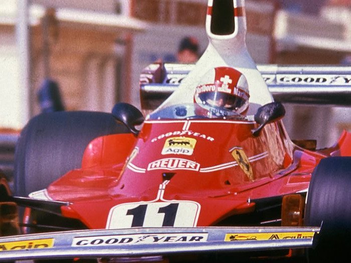 Unknown - 1975 Monaco Grand Prix Ferrari clay Regazzoni colour photograph. #3.1