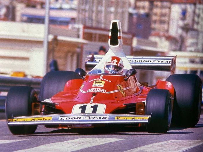 Unknown - 1975 Monaco Grand Prix Ferrari clay Regazzoni colour photograph. #3.2