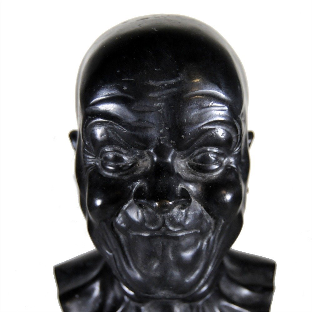雕塑, i volti della follia - 21 cm - 蜡 #2.1