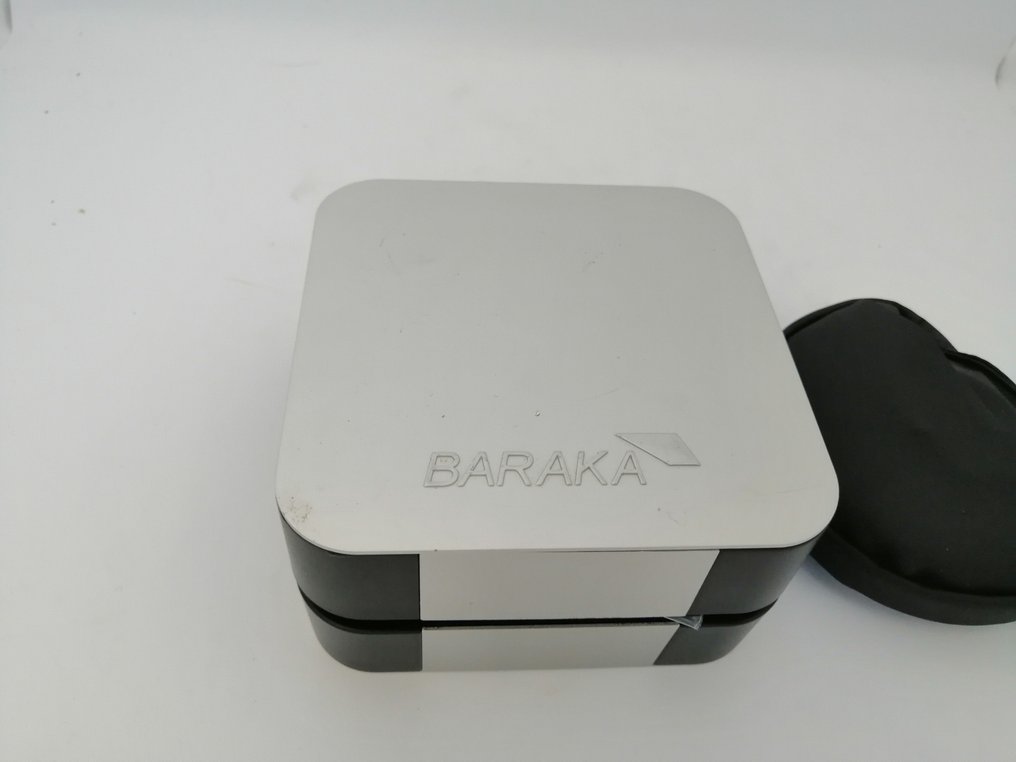 Barakà - 18 καράτια - Χάλυβας, Κίτρινο χρυσό, Εμποτισμένο με σμάλτο - Μανικετόκουμπα - Baraka Grand Prix #2.1