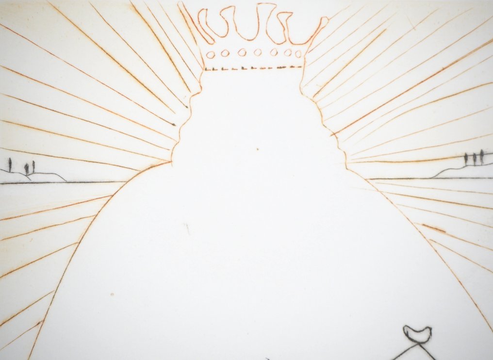 Salvador Dali (1904-1989) - Shakespeare : Roi Richard II #4.3