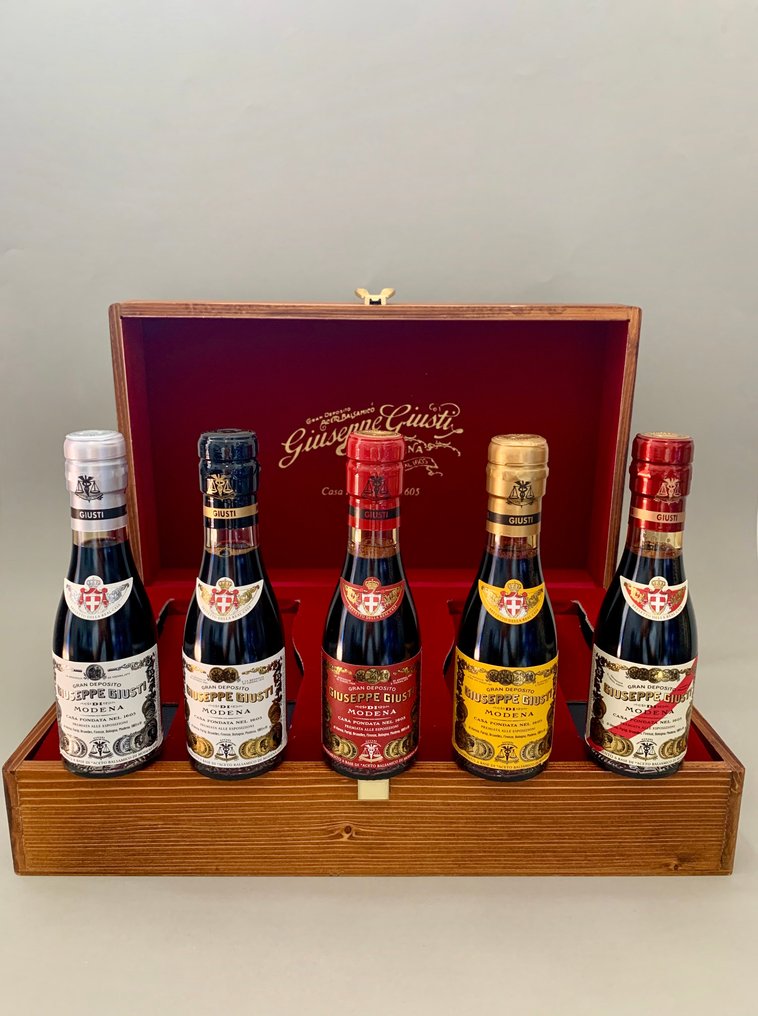 Giuseppe Giusti - Balsamic vinegar - 5 - 5 bottles (100ml) #1.0