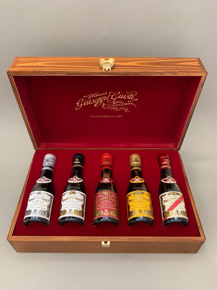 Giuseppe Giusti - Balsamic vinegar - 5 - 5 bottles (100ml) #1.0