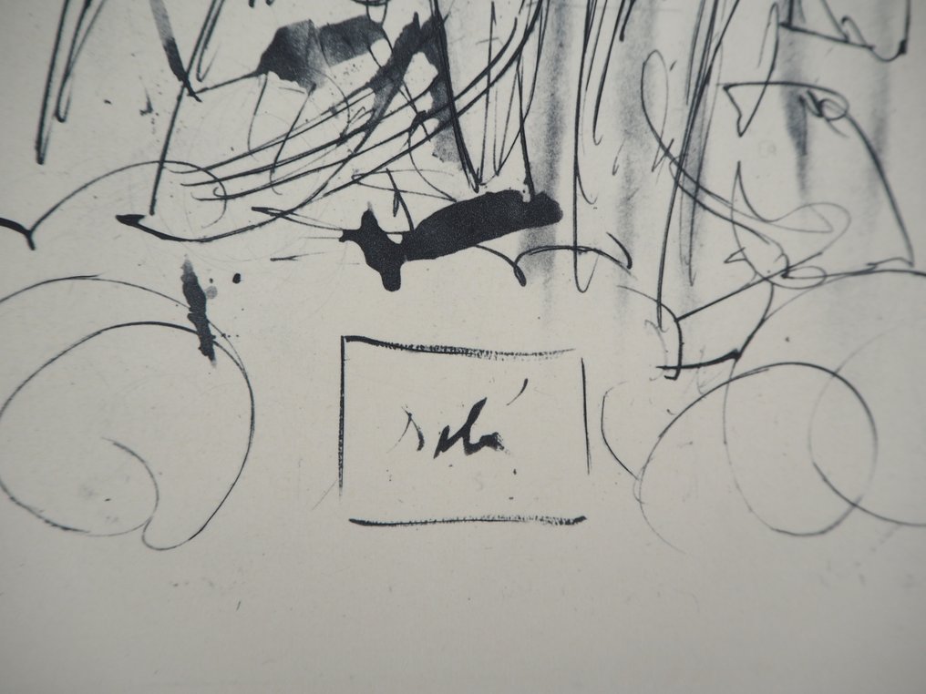 Salvador Dali (1904-1989) - Paradis 21 : L'échelle mystique #2.1