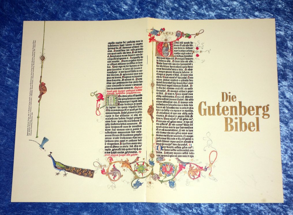 Dr. Martin Luther - Gutenberg Bibel  [Fuldaer Einband] - 1450-1991 #3.2
