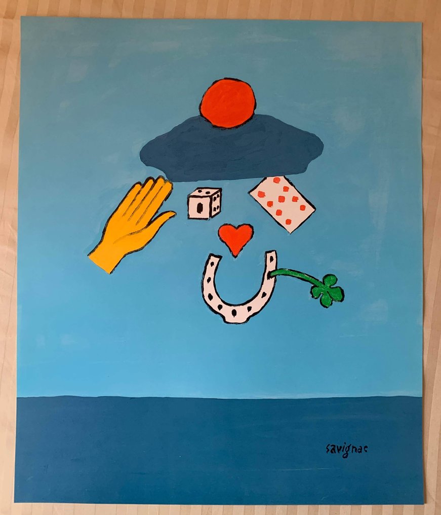 Raymond Savignac - Le porte-bonheur - Anni ‘80 #2.1