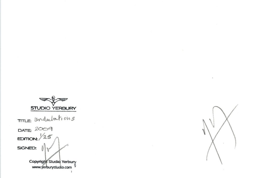 Trevor E R Yerbury  FRPS - Undulations #3.2