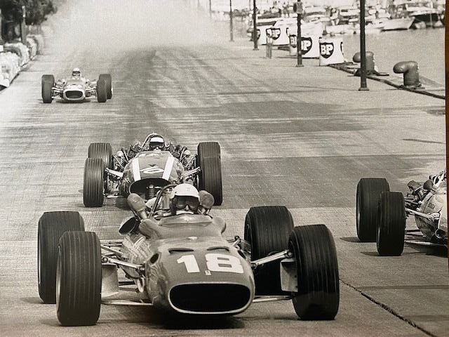 Unknown - 1967 Monaco Grand Prix Ferrari Bandini last race photograph. #1.1