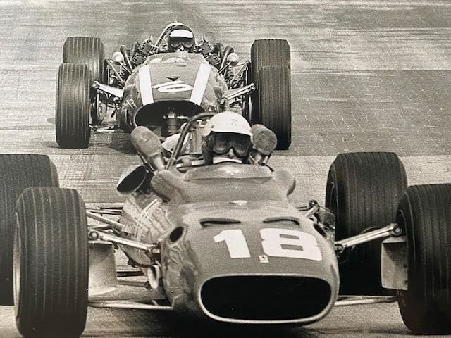 Unknown - 1967 Monaco Grand Prix Ferrari Bandini last race photograph. #2.1