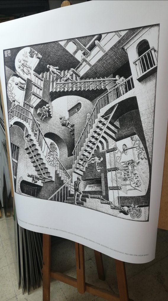 M. C. Escher (after) - Relativity- Perspectiva Impossible XXL #2.1