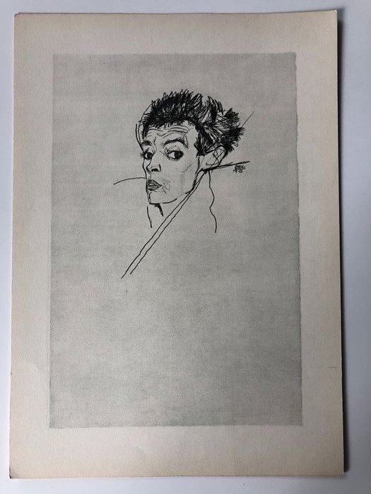 Egon Schiele - Selbstbildnis (1913) #1.0