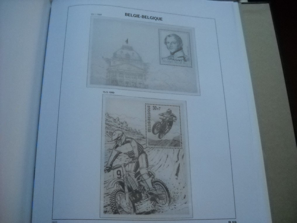 Belgio - Album davo luxe V Ouatinée dal 1995 al 1999 e annesso*** #4.3