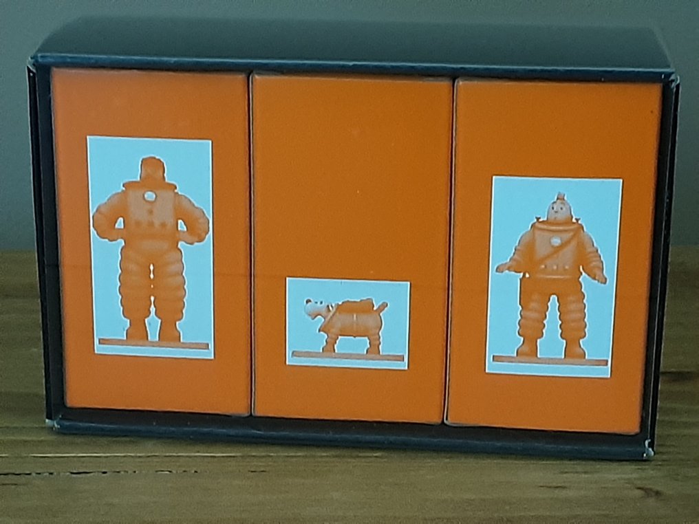 Tintin - Ensemble de 3 figurines Moulinsart - Tintin, Haddock et Milou cosmonautes - 1 Αφαιρετικά - 2014 #3.2