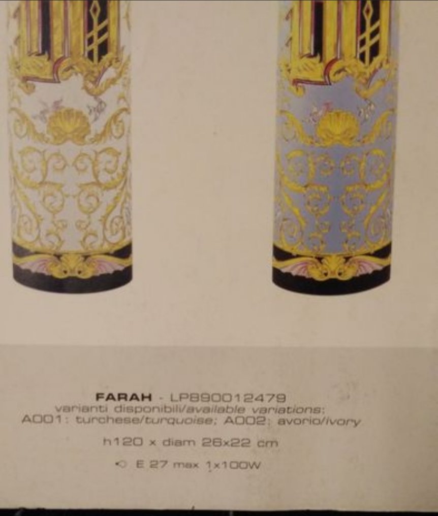 Versace - Ilian Rachov - Stehleuchte - Farah - Technopolymer #2.1