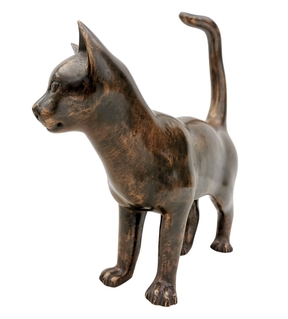 Statuetta - Cat - kitten - Bronzo #2.1