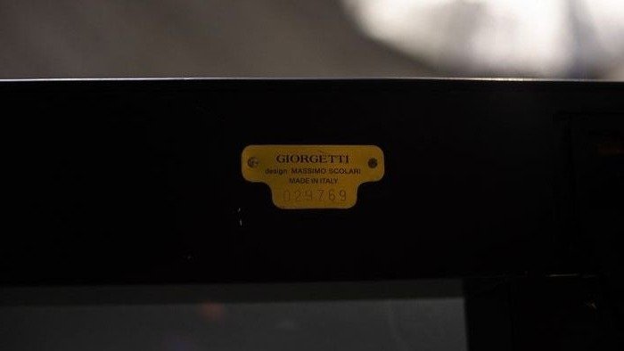 Giorgetti - Massimo Scolari - Dining table - Sagredo - Wood, Smoked glass #4.3