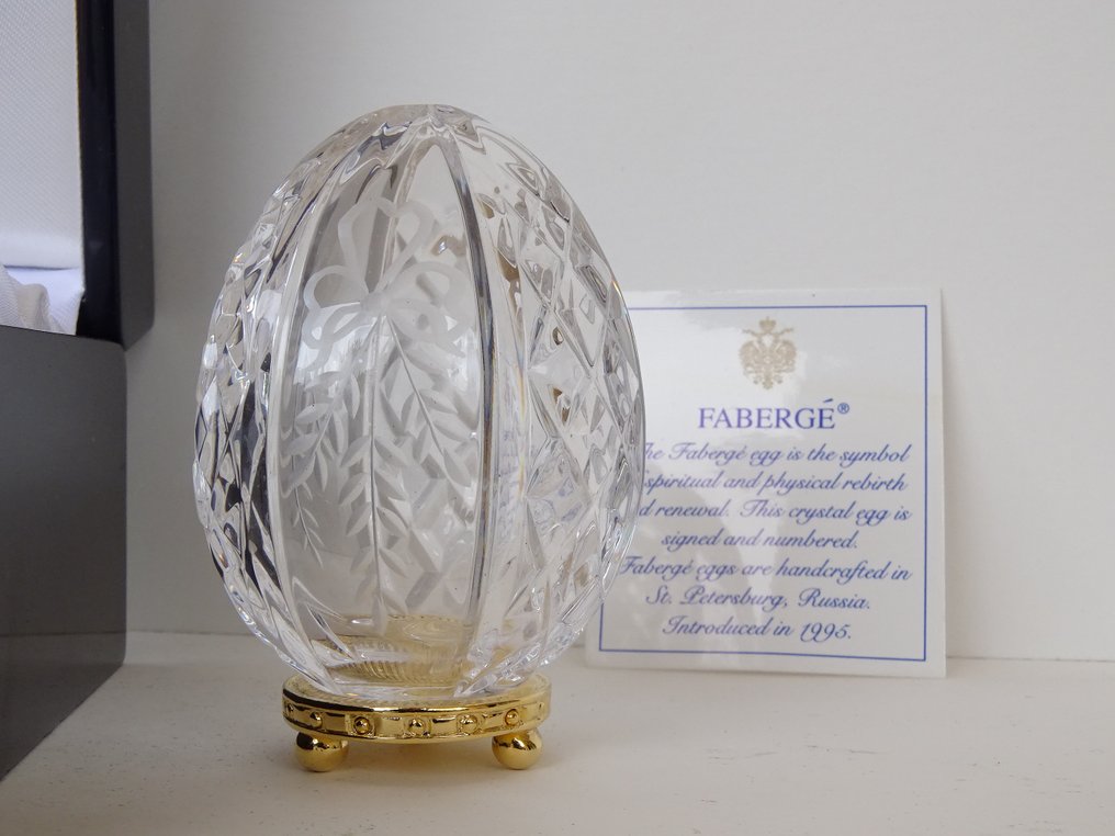 House of Fabergé - Figurka - Romanov Coronation - Oryginalne pudełko z orłem - wykończone 24-karatowym złotem #2.2