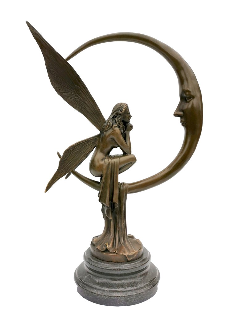 Figurine - The Moon fairy - Bronze #1.0