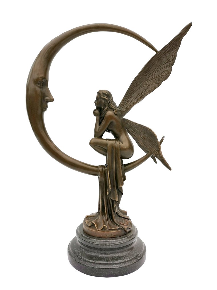 Figurine - The Moon fairy - Bronze #1.0