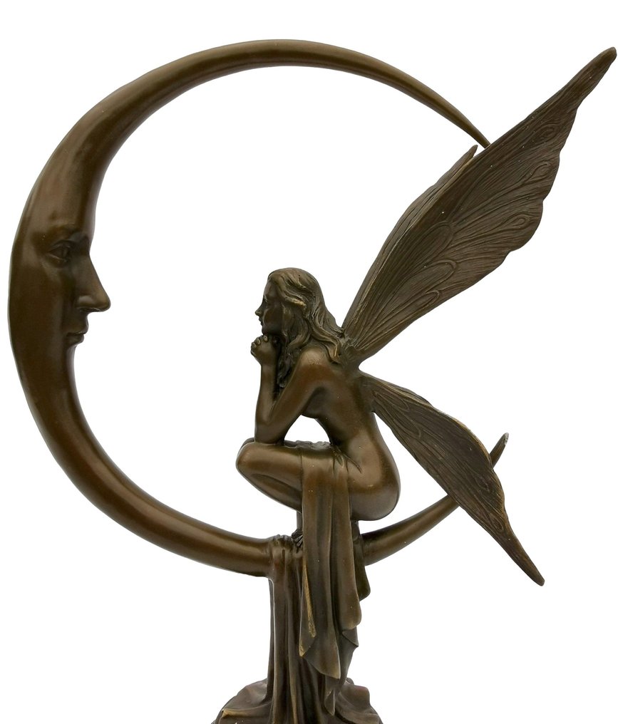 Figurine - The Moon fairy - Bronze #3.2