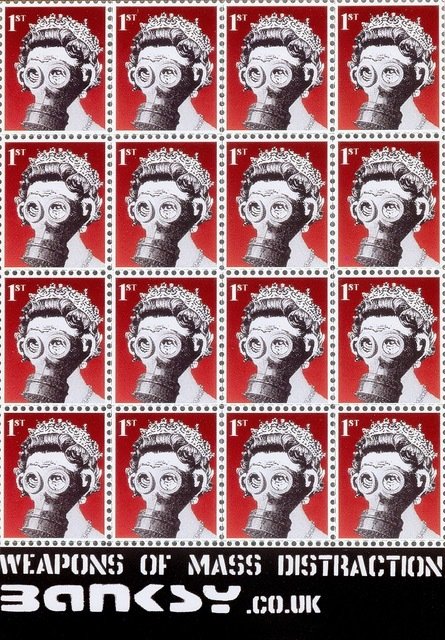 Banksy (1974) - Weapons of mass distraction #1.0