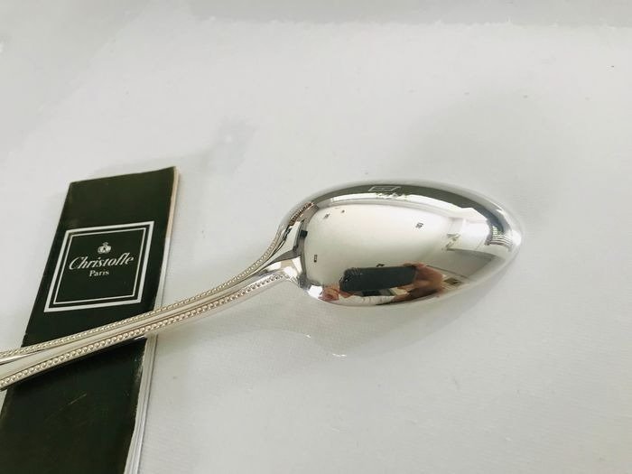 Christofle - Christofle Perle 20.5 cm - 勺 (12) - 珍珠 -  #3.1
