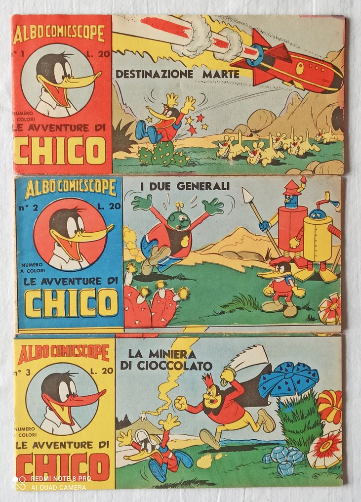 Albo Comicscope nn. 1/18 - Le avventure di Chico serie originale completa - 18 Complete series - First edition - 1958 #3.2