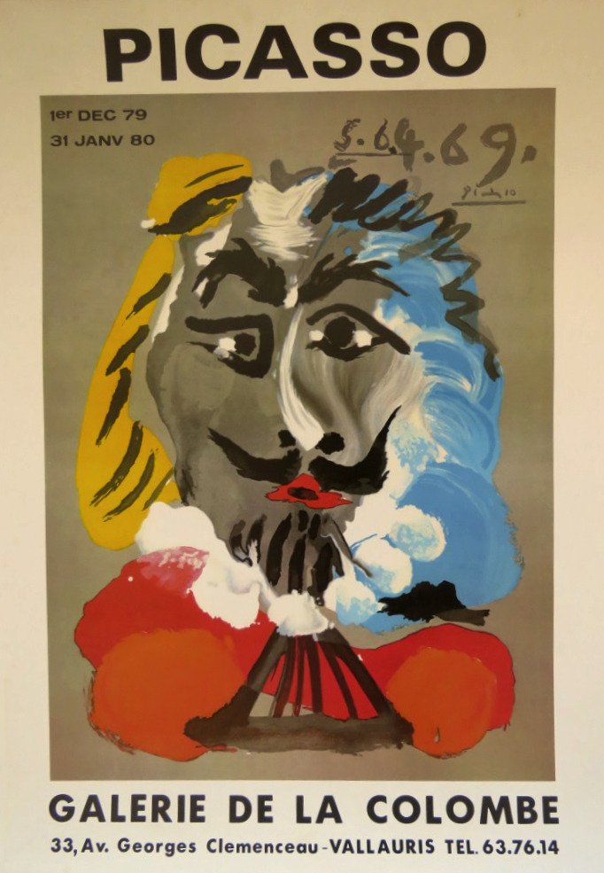 Pablo Picasso - Affiche originale d'exposition - 1979 #1.1